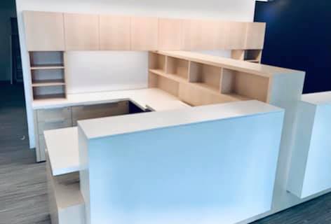 Desk With Shelves